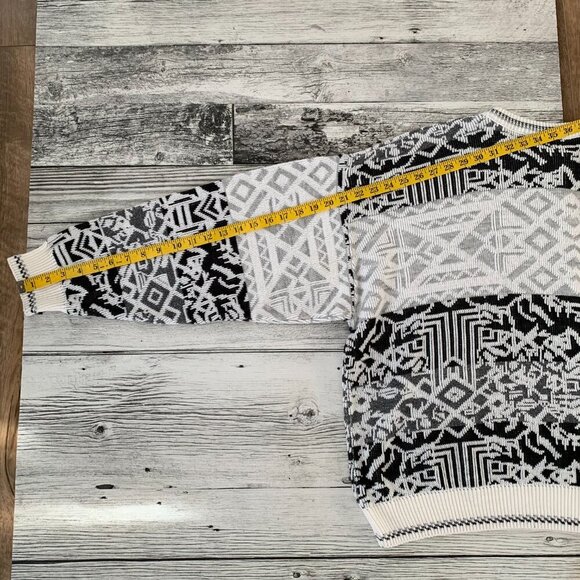 Vintage 80s 90s Porto Bello Graphic Print Crewneck Sweater - Picture 11 of 11